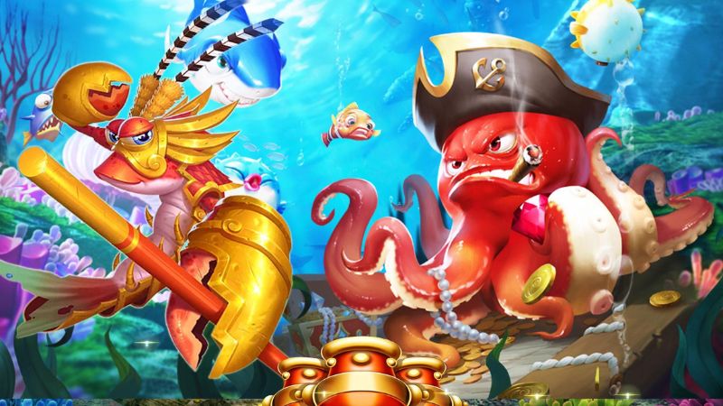 Trò chơi bắn cá tại Queen79 được thiết kế với đồ họa sắc nét, âm thanh sống động
